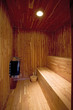 Interior of Swedish-style Sauna