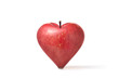Apple of shape of heart