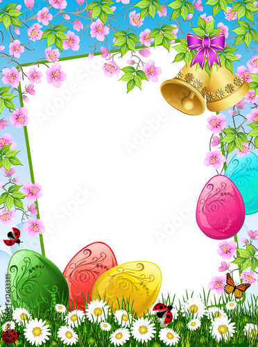 Easter greetings card