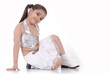 Dancing baby girl