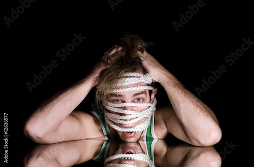 Photo: geknebelt geknebelt