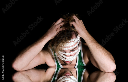 Photo: geknebelt geknebelt