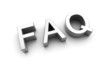 Foto: faq 3d sign zeichen frequently asked questions faq 3d sign zeichen frequently asked questions