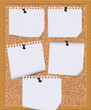 Illustration: Pinwand vollgesteckt Pinwand vollgesteckt
