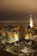 Night view of Tallinn