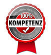 100% Kompetenz Button