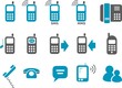 Phone icon set