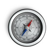 Compass on a white background Compass on a white background