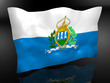 Repubblica di San Marino( Bandiera)