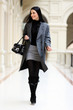 Photographie : Young pretty woman  in GUM. Moscow, Russia