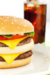 Photo: Double cheese burger Double cheese burger