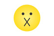 Sprachloser Smiley