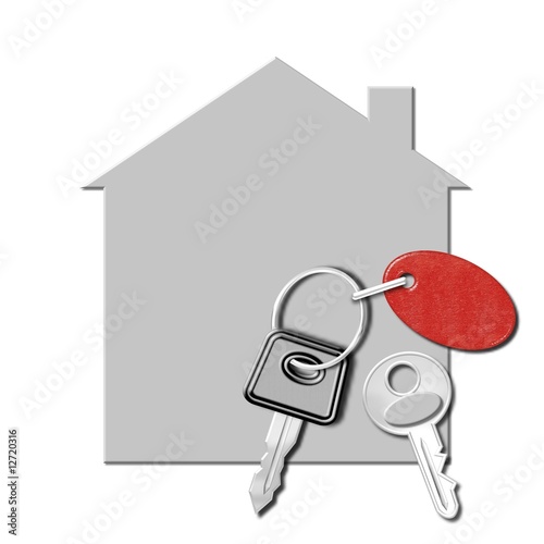 Maison clef sur porte 1 Maison clef sur porte 1