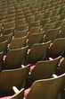 wooden theatre seats