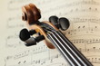 scroll on music sheet