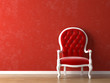 Image : red and white interior design