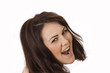 Foto: Beautiful young lady smiling Beautiful young lady smiling