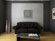 Modern interior. 3D render Modern interior. 3D render