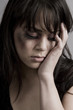 Abused woman