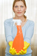 Bottle of cleanser - take it