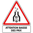 attention baiss de prix
