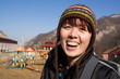 Smiling  asian girl