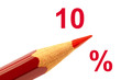 10 Prozent Rabatt