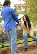 Giving Rose To Girlfriend Giving Rose To Girlfriend