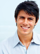 Closeup of a happy handsome young man Closeup of a happy handsome young man