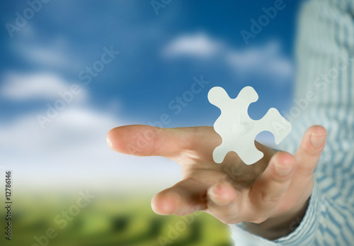 Photo: Puzzle and Solution Puzzle and Solution