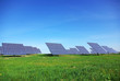 Central of photovoltaic panels.