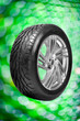 Wheel with steel rim