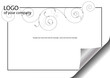 blank with elegance floral pattern blank with elegance floral pattern
