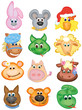 Cute animals, funny horoscope.