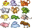 Cute animals, funny horoscope.
