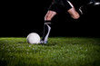 soccer player is going to kick the ball soccer player is going to kick the ball