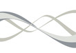 vecteur série - design de vague vectorielle sur fond blanc