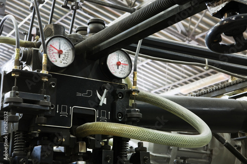Photo: equipment for a press equipment for a press