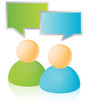 Conversation Chat Bubble Icons
