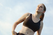 Beautiful Woman Runner