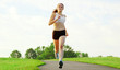 Beautiful Woman Runner