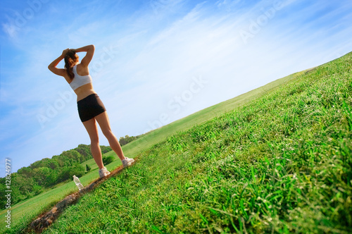 Photo: Beautiful Woman Runner Beautiful Woman Runner