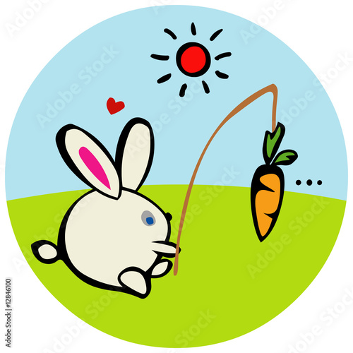 Rabbit with a Carrot