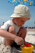 Child on the beach