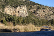 Graves and river