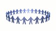 human circle animation loop HD1080