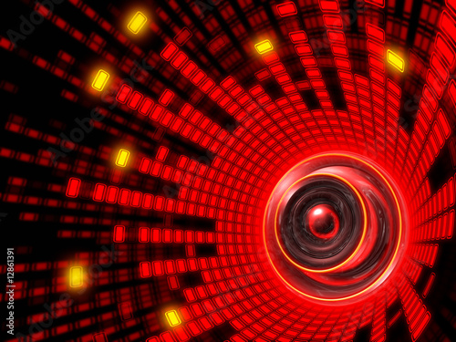 Illustration: Abstract Speaker Sound Abstract Speaker Sound