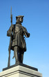 monument to guardsman of Semenovsky Regiment in Moscow, Russia