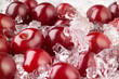 Cherry with ice