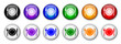 Boutons "Restaurant" (x12 - multicolores)